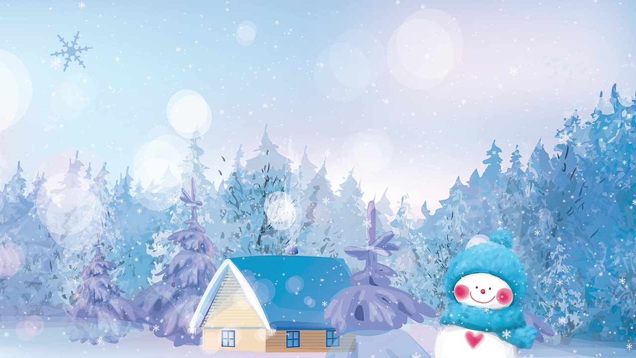 下雪背景视频模板-下雪背景AE视频素材下载-觅知网